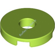 Деталь Лего Плитка Круглая 2 х 2 С Отверстием Цвет Лайм