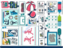 Деталь Лего Наклейки К Набору 41744