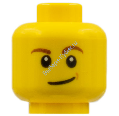 Деталь Лего Голова Минифигурки Цвет Желтый