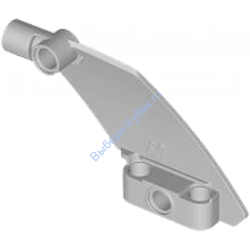 Деталь Лего Техник Панель Изогнутая #60 5 x 7 Правая Цвет Светло-Серый