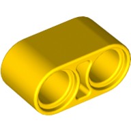 Деталь Лего Техник Бим 1 х 2 Толстый Цвет Желтый