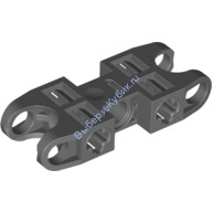 Деталь Лего Техник Коннектор 2 х 5 Коннектор С Двумя Чашами Под Шар Цвет Темно-Серый