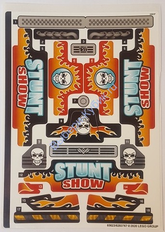 Наклейки К Набору Лего 42106 - (65623 / 6283767)