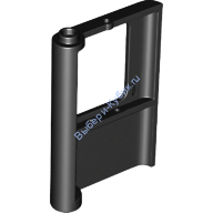 Деталь Лего Дверь 1 х 4 х 5 Поезда Правая Цвет Черный