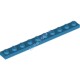 Деталь Лего Пластина 1 х 10 Цвет Темно-Лазурный