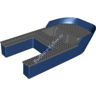Деталь Лего Корпус Большого Корабля 40 х 20 х 7 Цвет Темно-Синий