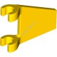 Деталь Лего Флаг 2 х 2 Трапециевидный Цвет Желтый