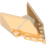 Деталь Лего Лобовое Стекло 6 х 4 х 1 13 Заостренная Цвет Прозрачно-Оранжевый