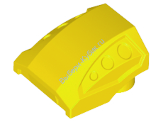 Деталь Лего Слоп 2 x 2, с боковыми отверстиями Цвет Желтый