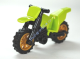 Деталь Лего  Мотоцикл  Цвет  Лайм