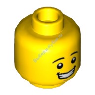 Деталь Лего Голова Минифигурки Цвет Желтый