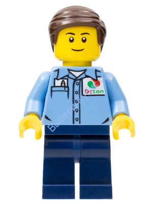 Минифигурка Лего Сити -  Мужчина