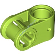 Деталь Лего Техник Коннектор Перпендикулярный Цвет Лайм