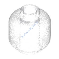 Деталь Лего Голова Минифигурки Цвет Прозрачный Сатин