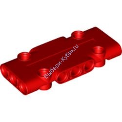 Деталь Лего Техник Панель Плоская 3 x 7 x 1 Цвет Красный