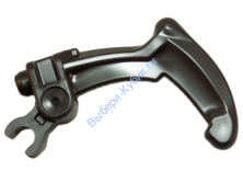 Деталь Лего Коготь Бионикл - Согнутый С Зубчатым Зажимом Цвет Перламутрово-Темно-Серый