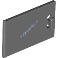 Деталь Лего Дверь Для Шкафа 2 х 3 х 2 Цвет Темно-Серый