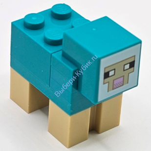 Минифигурка Лего Майнкрафт Овца minesheep13