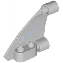 Деталь Лего Техник Панель Изогнутая #63 5 x 4 Левая Цвет Светло-Серый