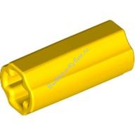 Деталь Лего Техник Осевой Коннектор 2L Цвет Желтый