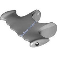 Деталь Лего Акулья Голова-Молот Цвет Светло-Серый