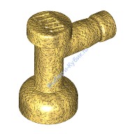 Деталь Лего Кран 1 х 1 Цвет Перламутрово-Золотой