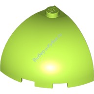 Деталь Лего Кубик Круглый Угол 3 х 3 х 2 Верх Купола Цвет Лайм