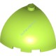 Деталь Лего Кубик Круглый Угол 3 х 3 х 2 Верх Купола Цвет Лайм