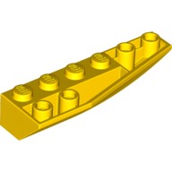 Деталь Лего Клин 6 х 2 Обратный Правый Цвет Желтый