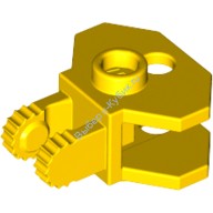 Деталь Лего Петля 1 х 2 С Гнездом Для Шара Цвет Желтый