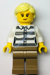 Минифигурка Лего Сити Преступник