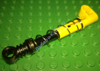Б/У!!!!! Деталь Лего Техник Амортизатор 9.5L Полностью Собранный - Жесткость Экстра Высокая Цвет Жёлтый Б/У!!!!! 