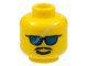 Деталь Лего Голова Минифигурки Цвет Желтый