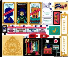 Наклейки К Набору 41714 Лист 1