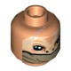Деталь Лего Голова Минифигурки Цвет Телесный
