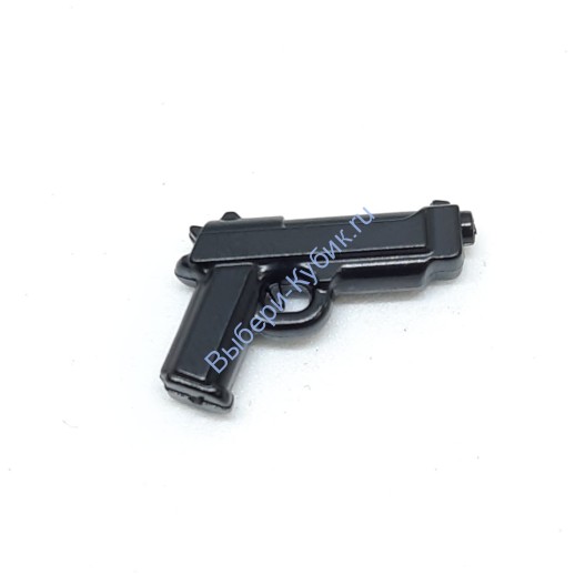 Деталь Аналог Совместимый С Лего Оружие Цвет Черный