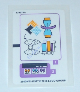 Наклейки К Набору Лего 41115 - (25609/6141927)