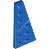 Деталь Лего Пластина Клин 6 х 3 Правая Цвет Синий
