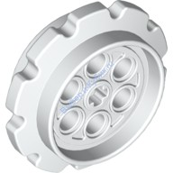 Деталь Лего Техник Звезда Для Гусеницы Большая Цвет Белый