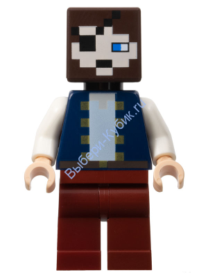 Минифигурка Лего Майнкрафт Пират
