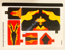 Наклейки К Набору Лего 75574 - (10100690/6409128)