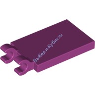 Деталь Лего Плитка Модифицированная 2 х 3 С 2 Защелками Цвет Маджента