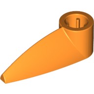 Деталь Лего Техник Бионикл Зуб 1 х 3 С Отверстием Под Ось Цвет Оранжевый