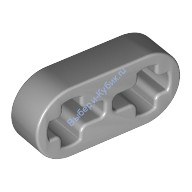 Деталь Лего Техник Бим 1 х 2 Тонкий Цвет Светло-Серый