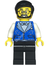 Минифигурка Лего Сити Администратор Отеля twn472