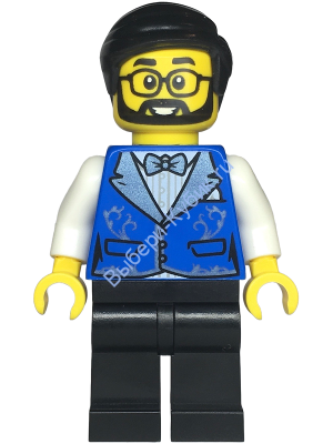 Минифигурка Лего Сити Администратор Отеля twn472