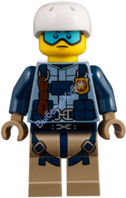 Mountain Police - Officer Male, Jacket with Harness (60173)