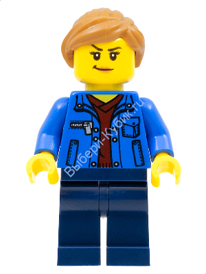 Минифигурка Лего Сити - Житель