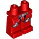Деталь Лего Ноги С Рисунком Цвет Красный