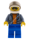 Минифигурка Лего Сити - Пилот Вертолета